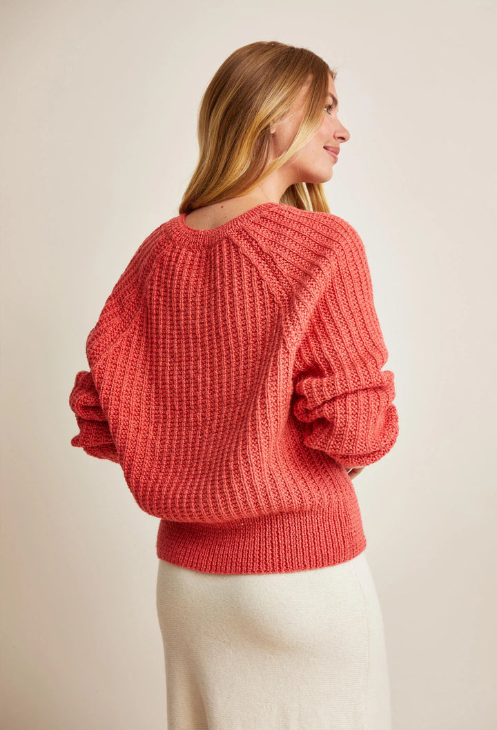 Bergère de France Canada - Irina fancy ribbed raglan sweater