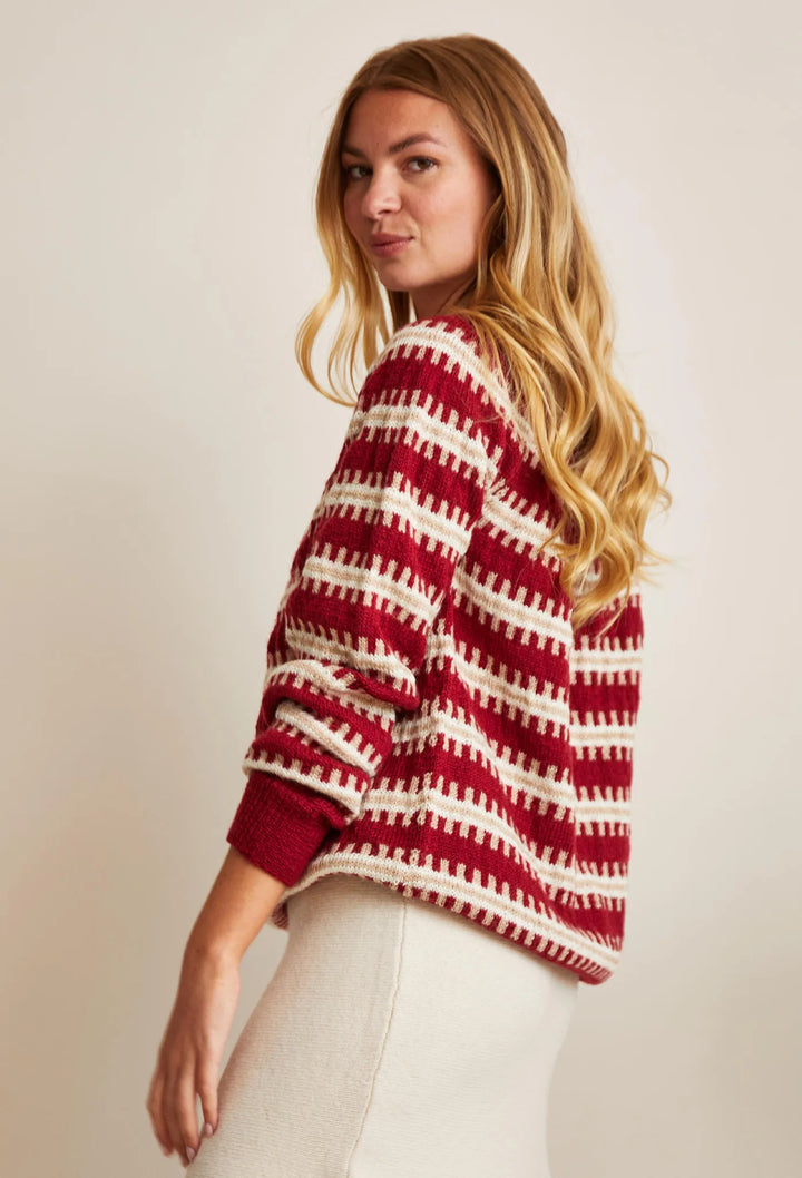 Bergère de France Canada - Isabella jacquard yoke sweater