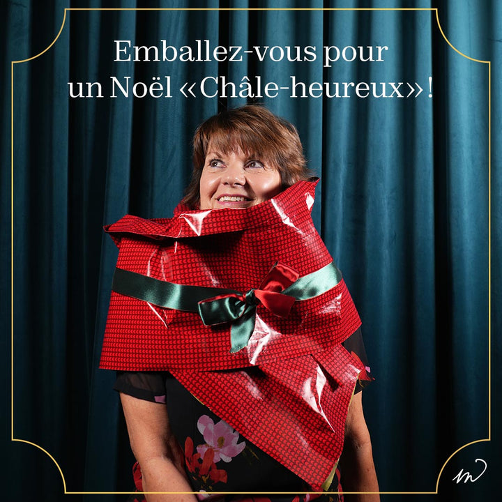 La boîte cadeau-tricot : Emballez-vous pour un Noël "châle-heureux"