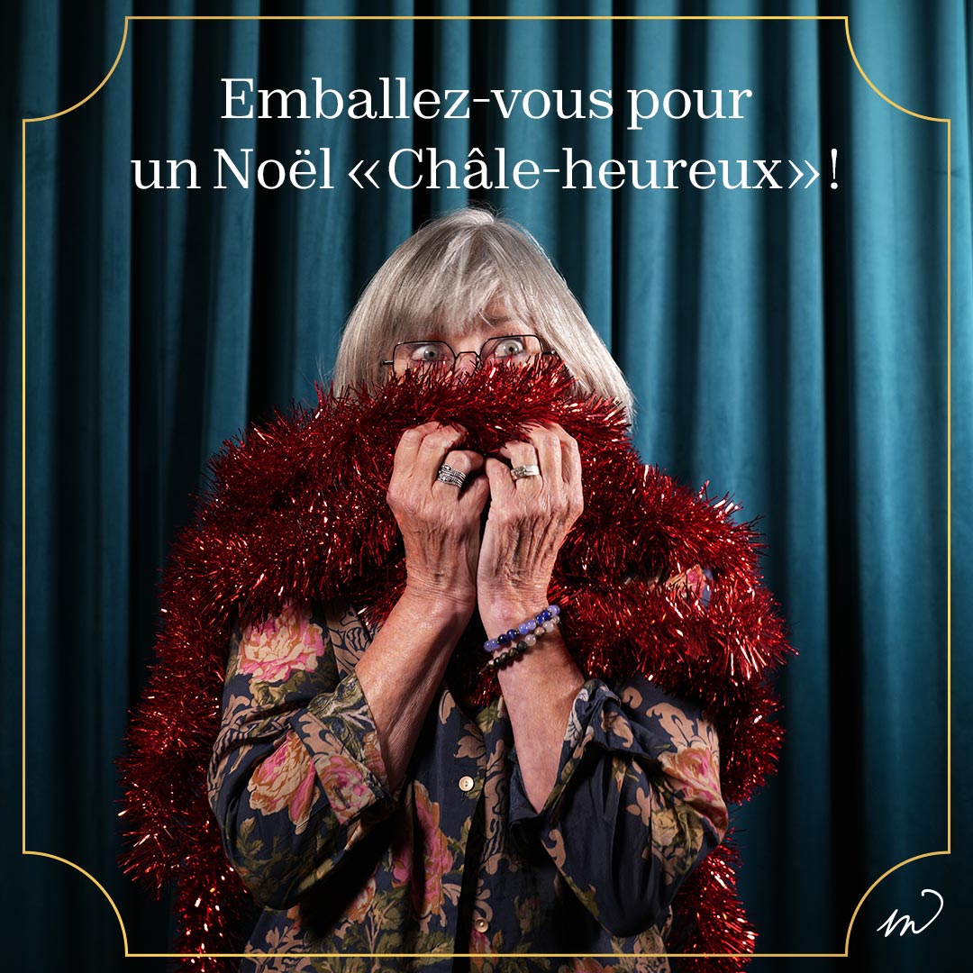 La boîte cadeau-tricot : Emballez-vous pour un Noël "châle-heureux"