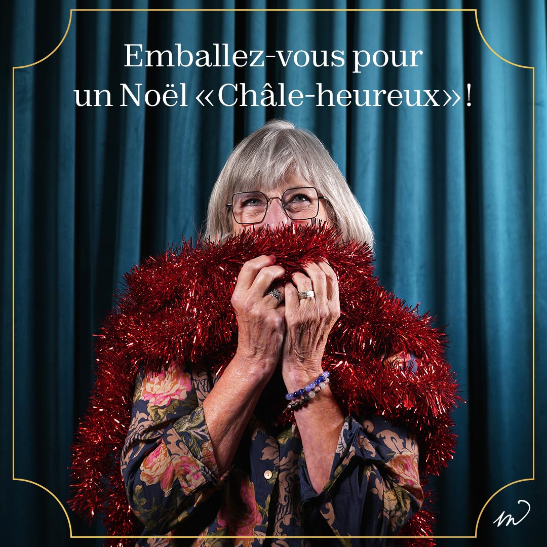 La boîte cadeau-tricot : Emballez-vous pour un Noël "châle-heureux"