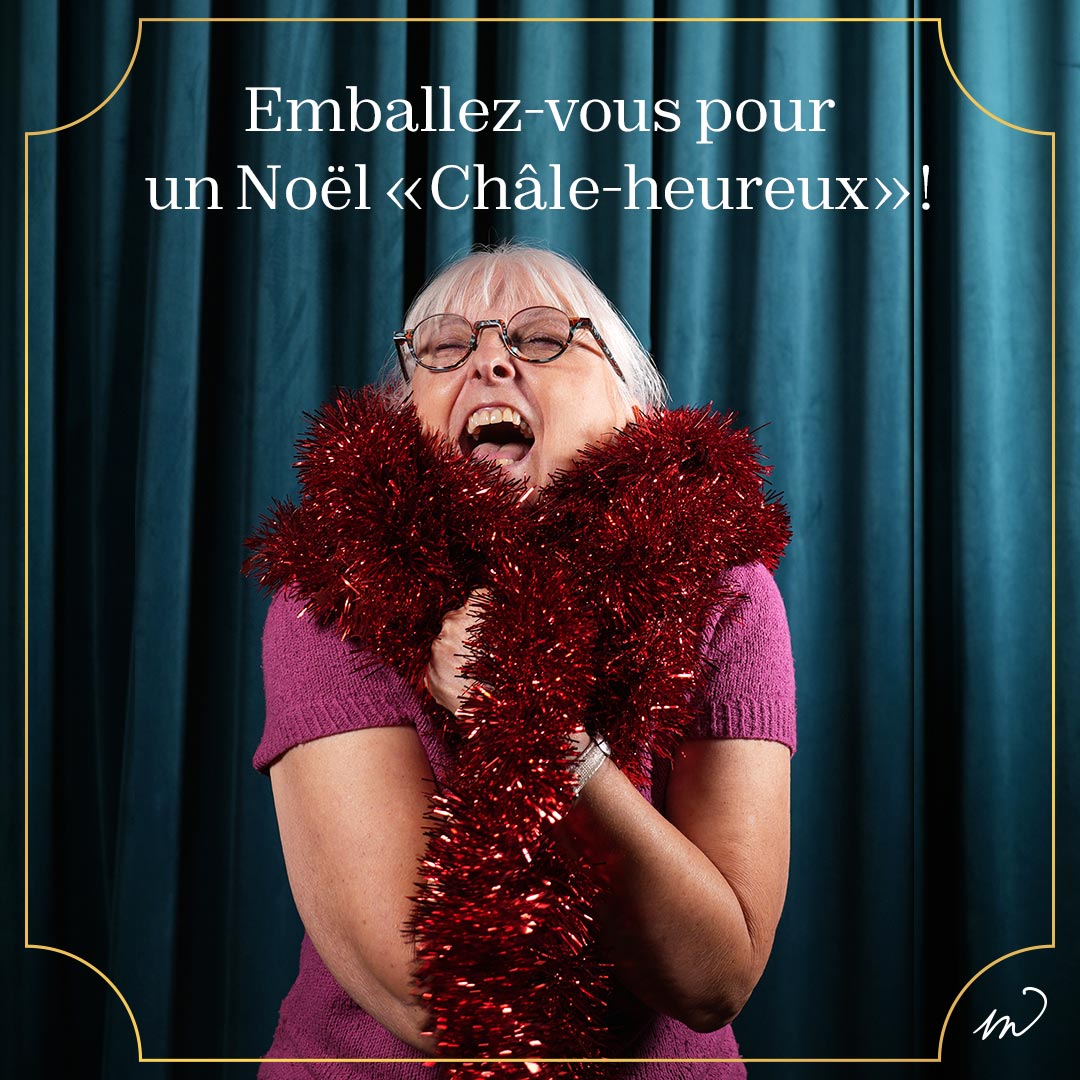 La boîte cadeau-tricot : Emballez-vous pour un Noël "châle-heureux"