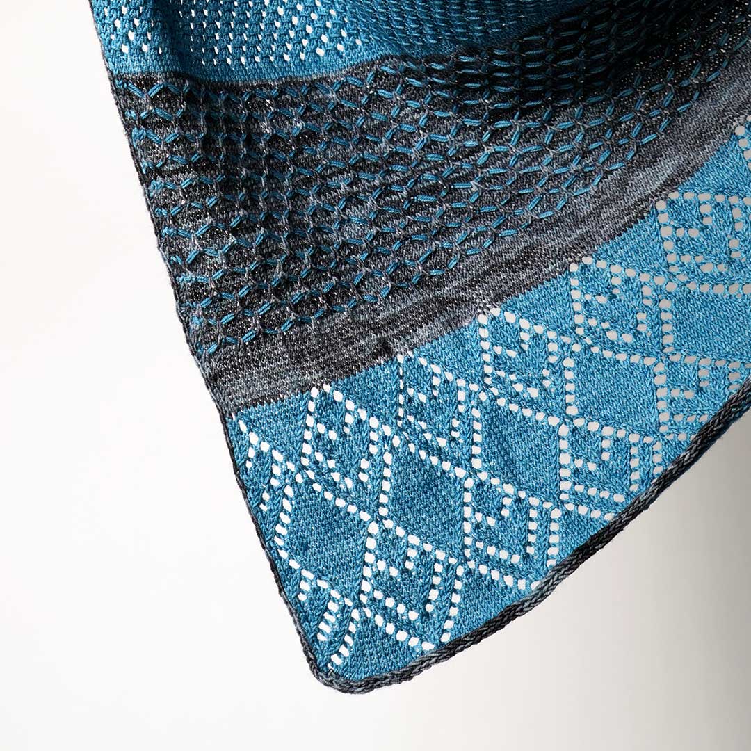 Patron - Châle Concerto de mailles