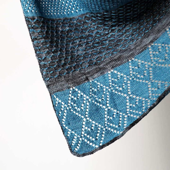 Patron - Châle Concerto de mailles