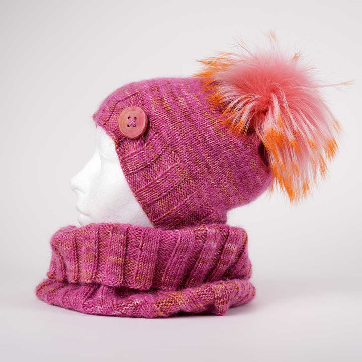 Kit Tuque et cache cou Les tricopines - Carole