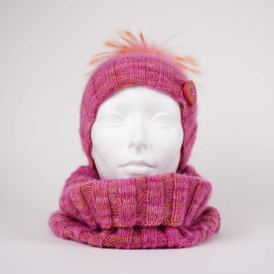 Kit Tuque et cache cou Les tricopines - Carole
