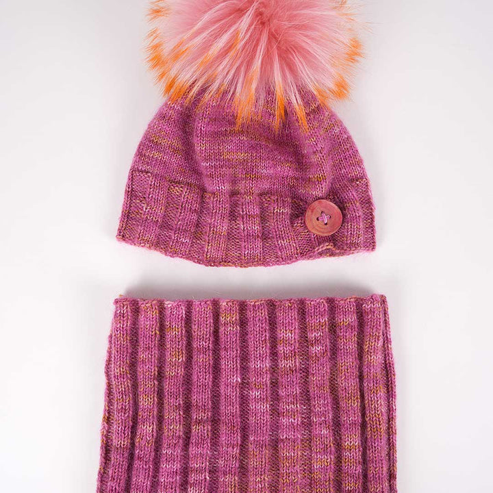 Kit Tuque et cache cou Les tricopines - Carole