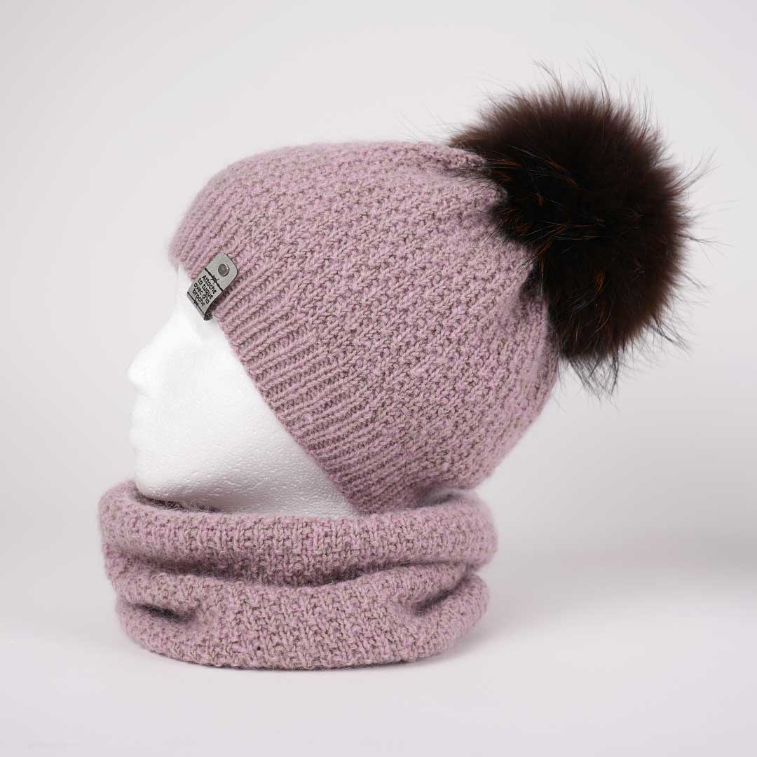 Patron Tuque et cache cou Les tricopines - Chantale
