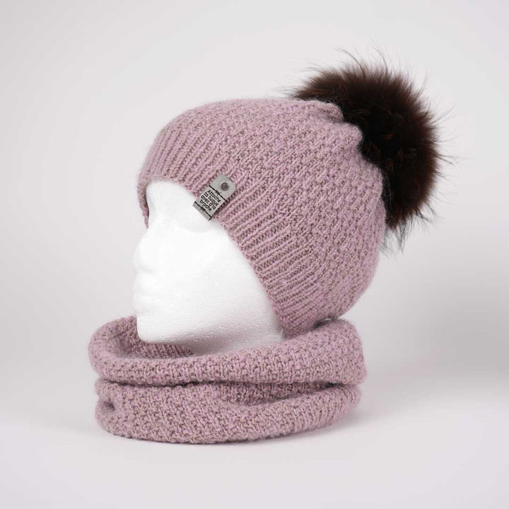 Patron Tuque et cache cou Les tricopines - Chantale