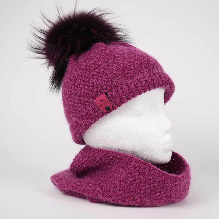 Les Tricopines Beanie and Cowl Kit – Diane