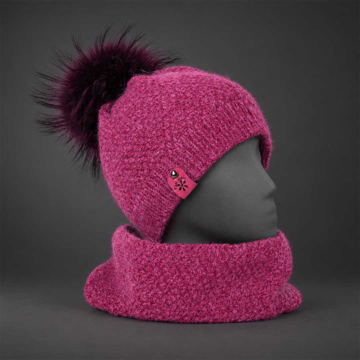 Les Tricopines Beanie and Cowl Kit – Diane