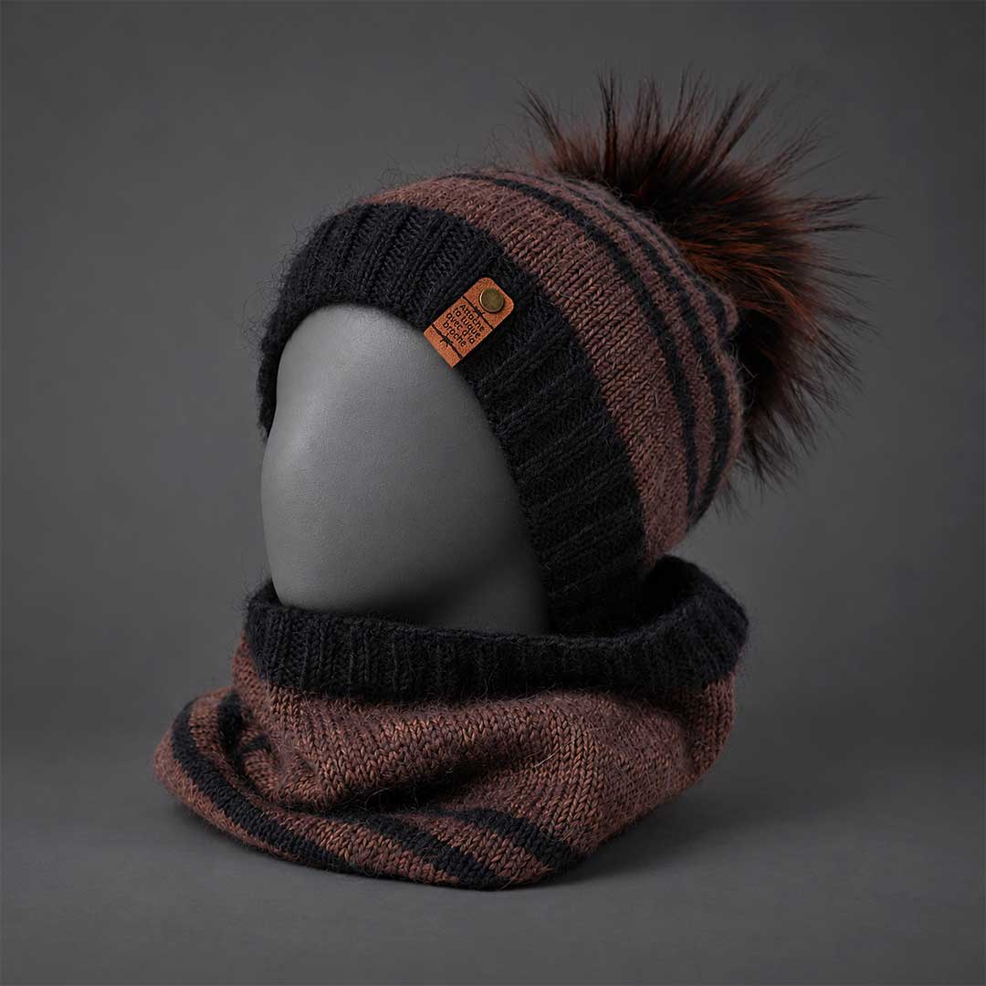 Les Tricopines Beanie and Cowl Kit – Smile
