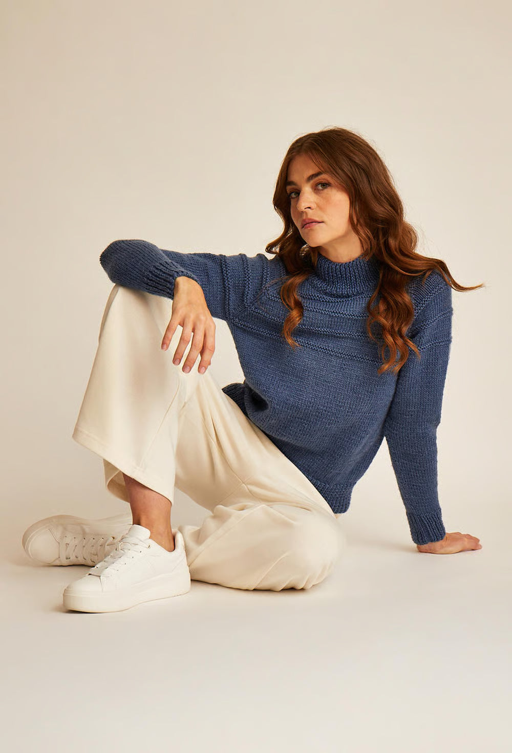 M6591 - Dana fancy raglan sweater