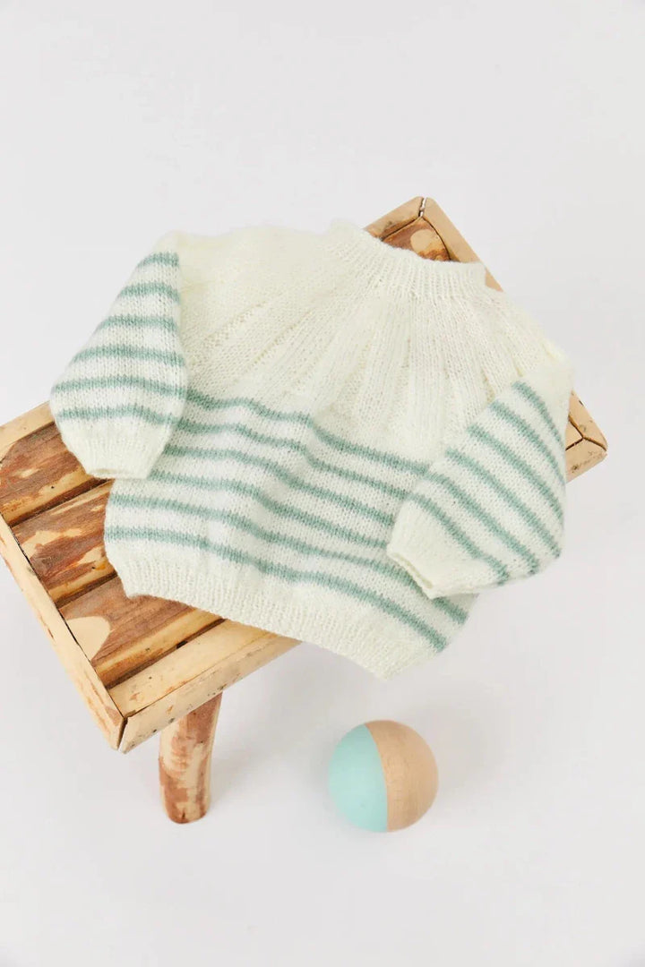 Bergère de France Canada - Bastien Striped Yoke Sweater