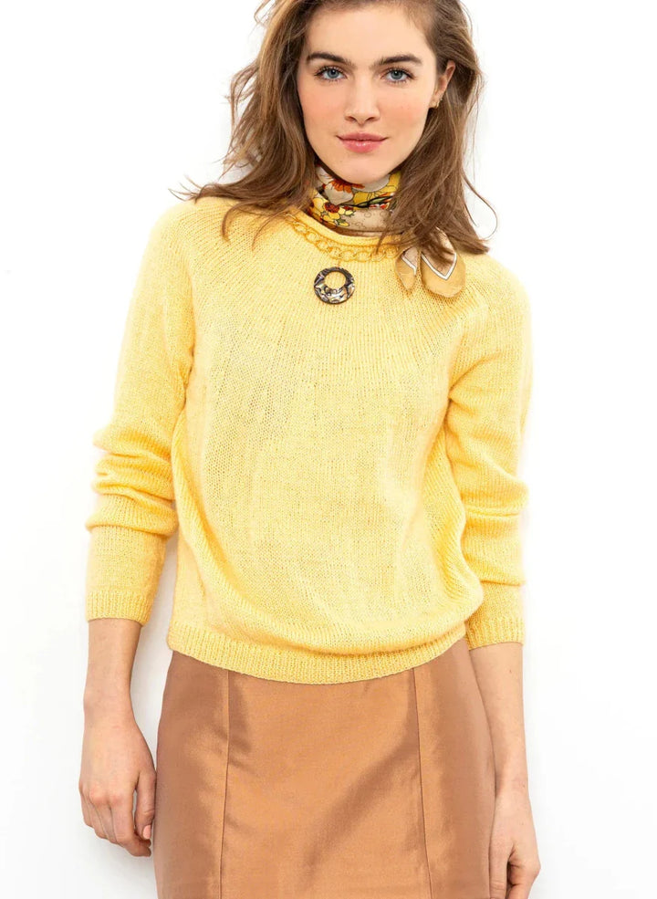 Bergère de France Canada - Benjamine Roll - Edge Yoke Sweater