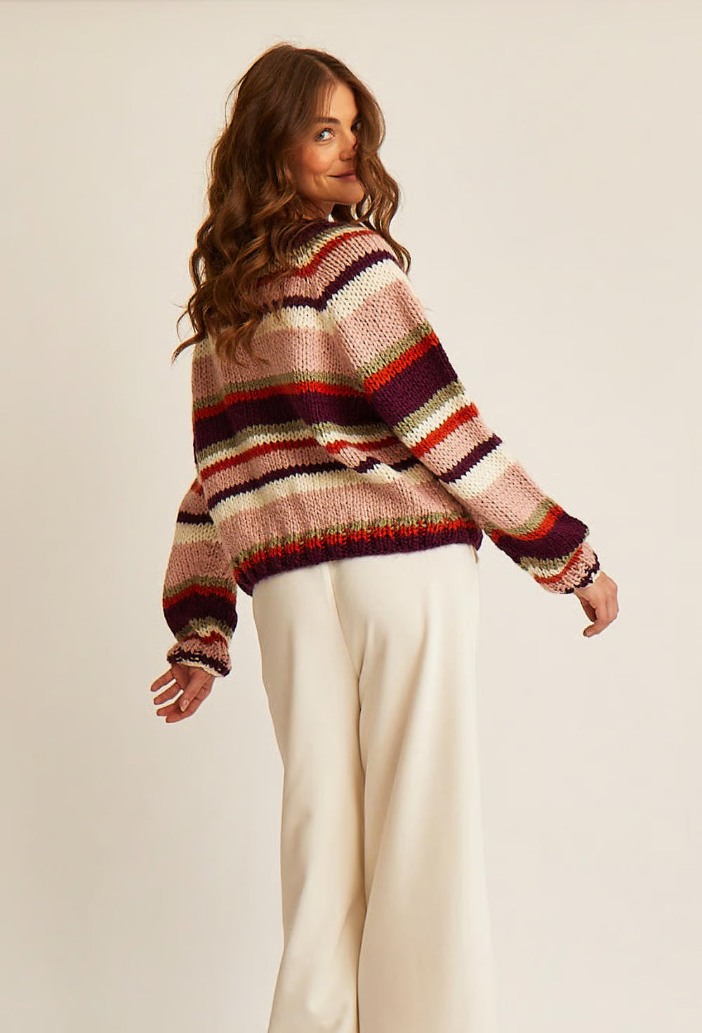 M6609 - Patron Pull top down rayé Anya