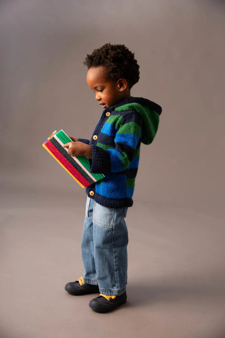 Bergère de France Canada - Simon striped hooded jacket