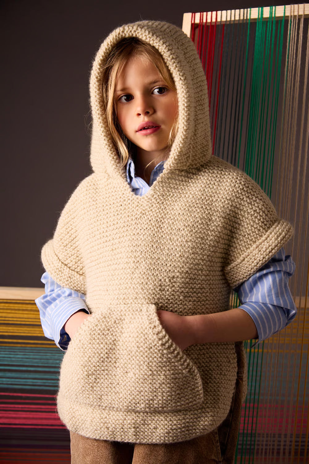 M6515 - Patron Pull poncho Sonia