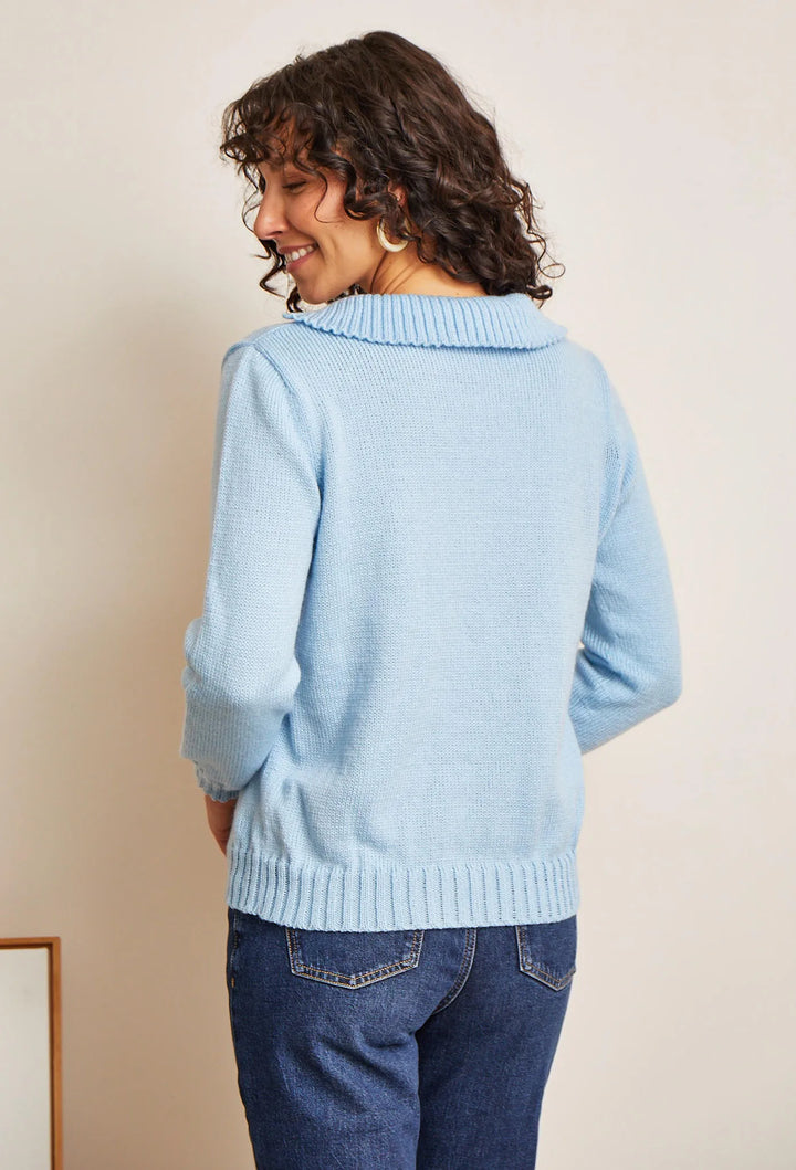 Bergère de France Canada - Blanche V - neck sweater