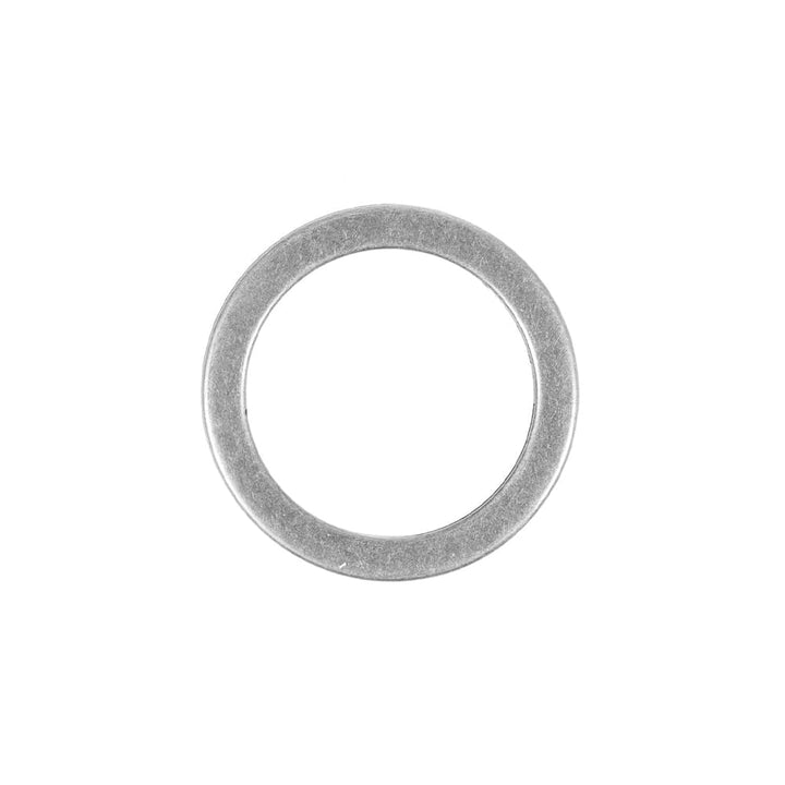 Silver buckle 50 mm