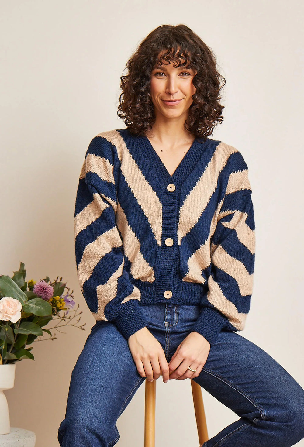 Bergère de France Canada - Ines jacquard zebra vest