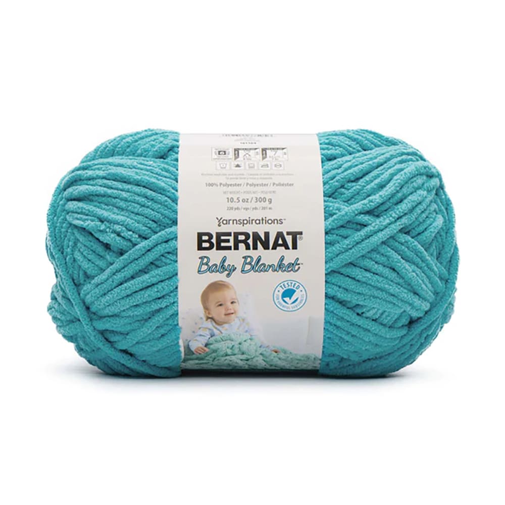Bernat Babydecke Garn 'Kleine Petunien' – 300 G, Weiches Chenille-Garn, Für Decken & Babykleidung
