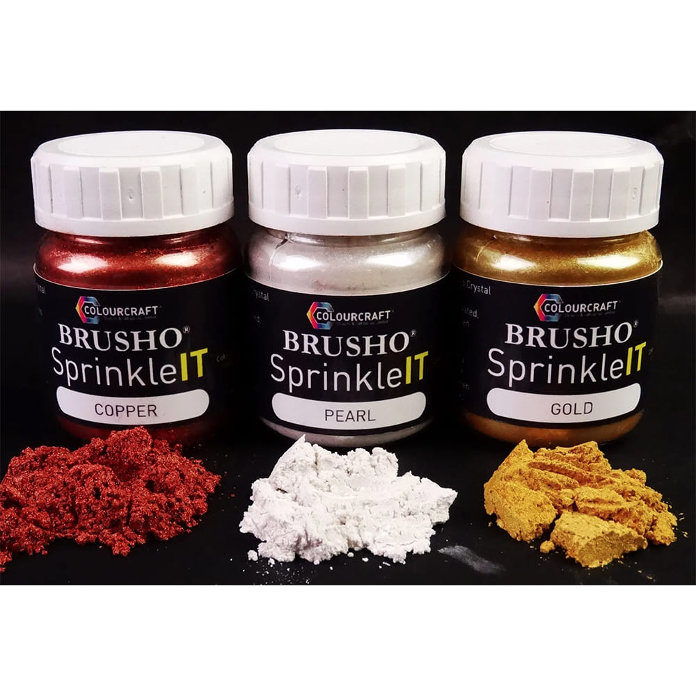 Brusho Ensemble Sprinkleit de 6 couleurs