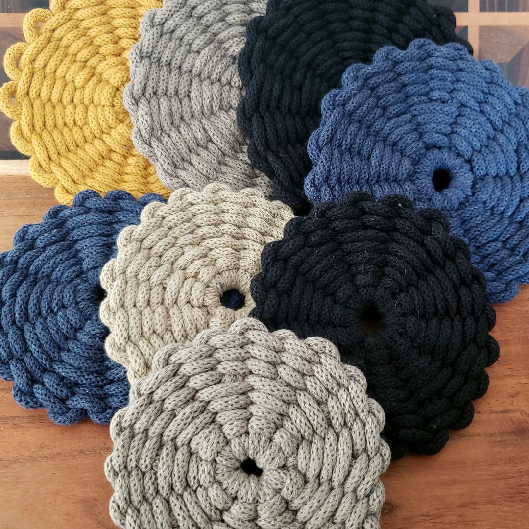Creative macramé workshop: the trivet (Univers M) – Boutique Madolaine