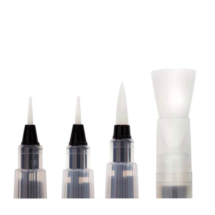 Assortiment de pinceaux à réservoir à bouton-poussoir - 2305816