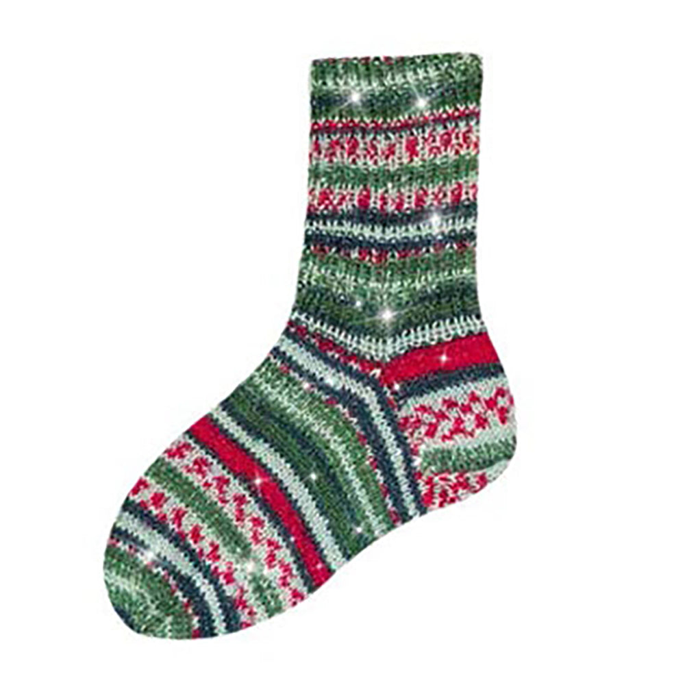 Fleet Socke 4 ply - Christmas Metallic - Rellana garne