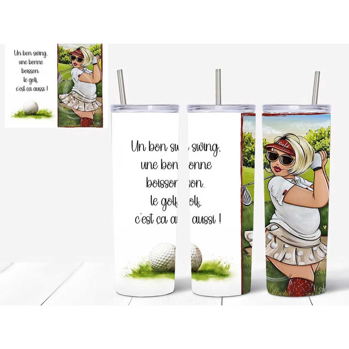 Thermos 20 oz stainless steel - Isabelle Desrochers