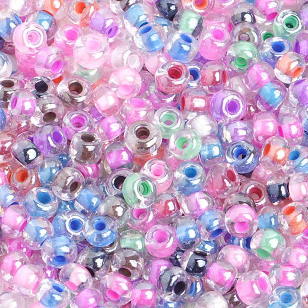 Czech seed beads, size 6/0