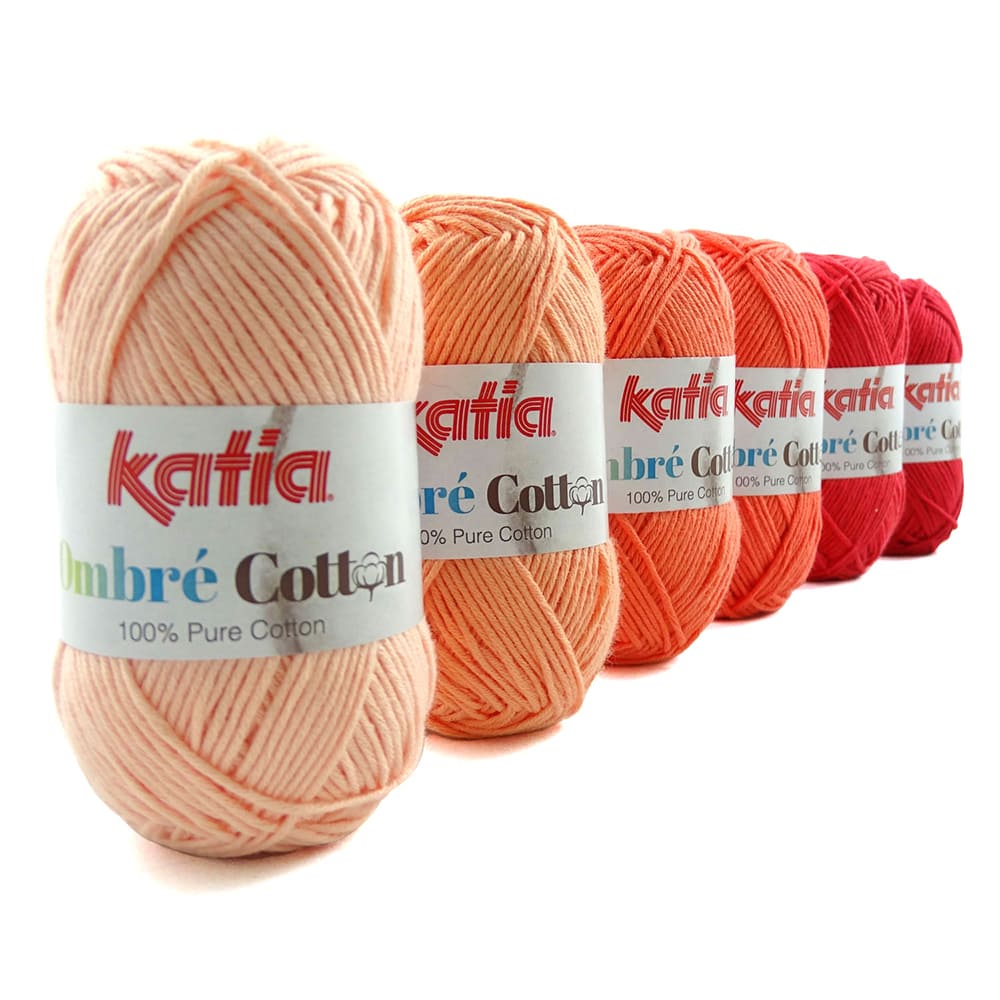 Ombre Cotton - set of 6 balls