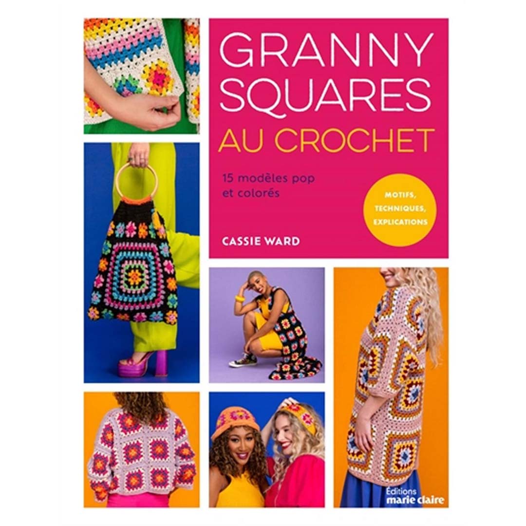Granny squares au crochet