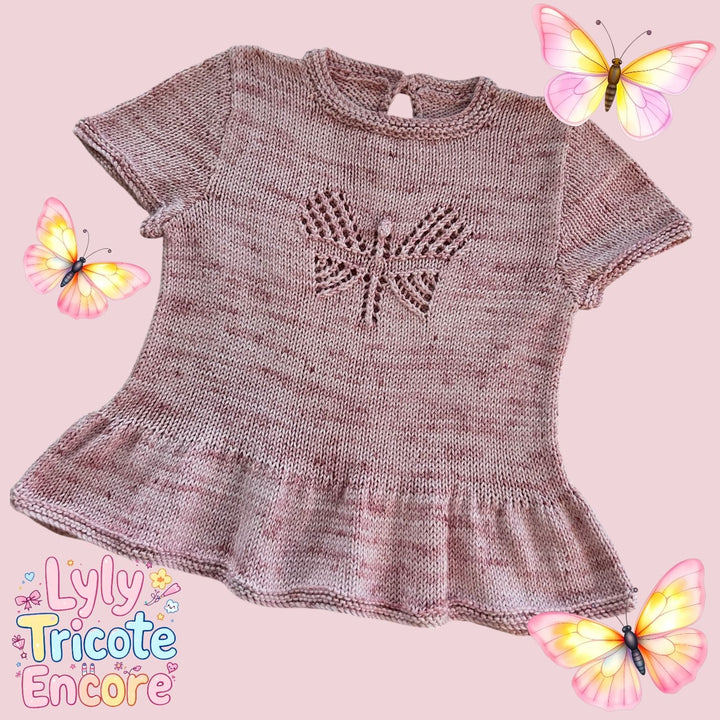 Pull avec volant Florence