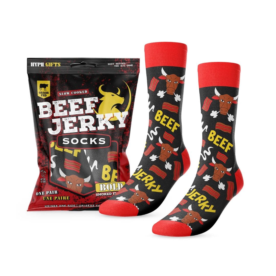 Bottom Beef Jerky Socks - One Size