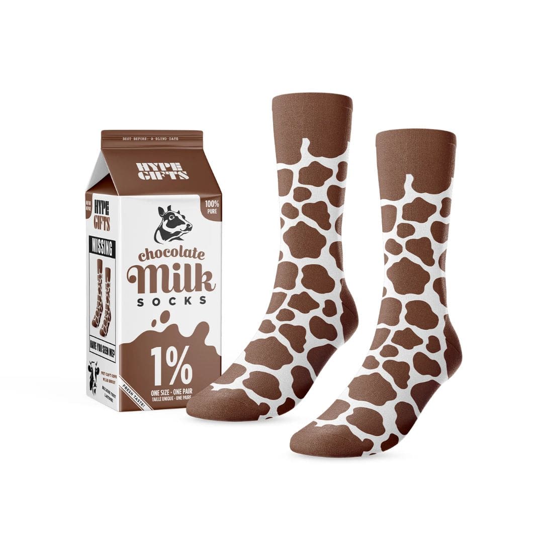 Chocolate Milk socks - One size