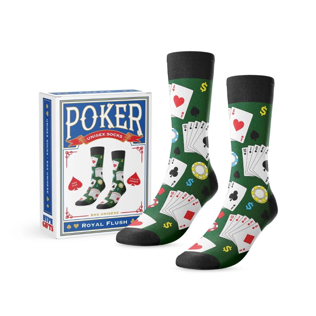 Bas Poker unisex socks - One size