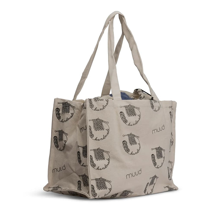 Stylish tote bag made from 100% recycled cotton - muud