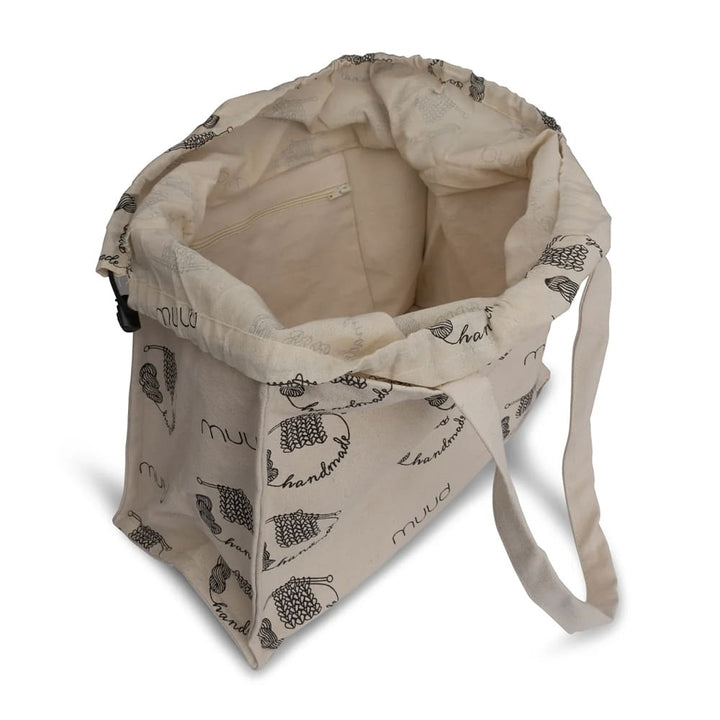 Stylish tote bag made from 100% recycled cotton - muud