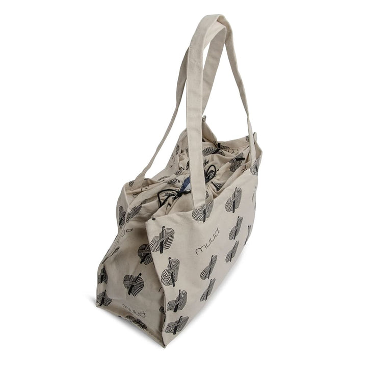 Stylish tote bag made from 100% recycled cotton - muud