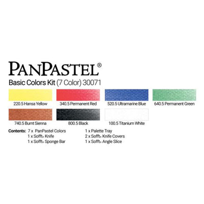 PanPastel Set of 7 Basic Colors - 8030071