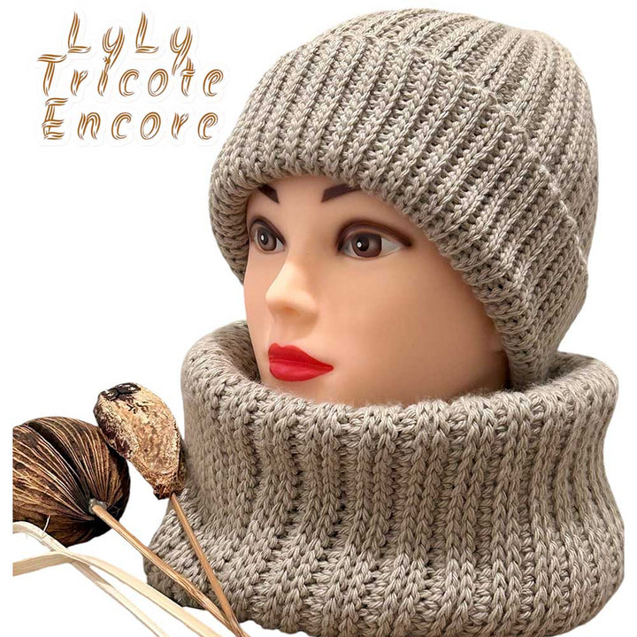 Hat and Snood Duo "Camille" hook