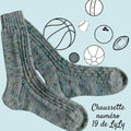 Patron Chaussette numéro 19 de Lyly