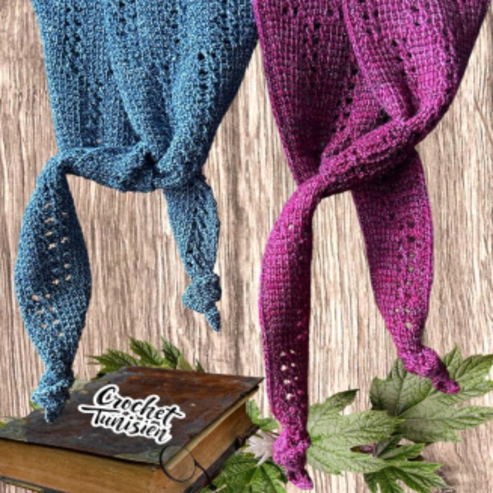 Ho Lala Tunisian hook scarf