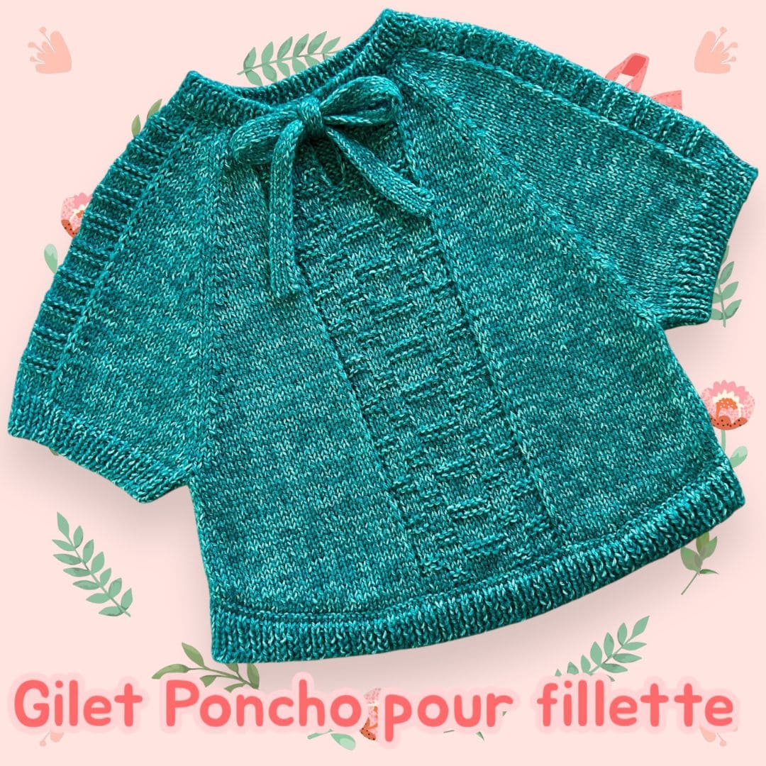 Gilet poncho Charlotte