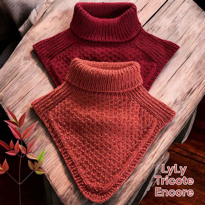 Kit Ensemble Julie (tuque, mitaines et plastron col roulé)