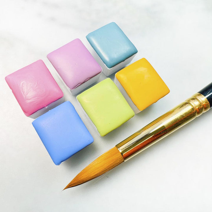 Watercolor Pastel Collection Set