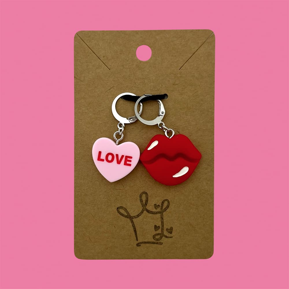 Stitch markers - Valentine's Day Collection