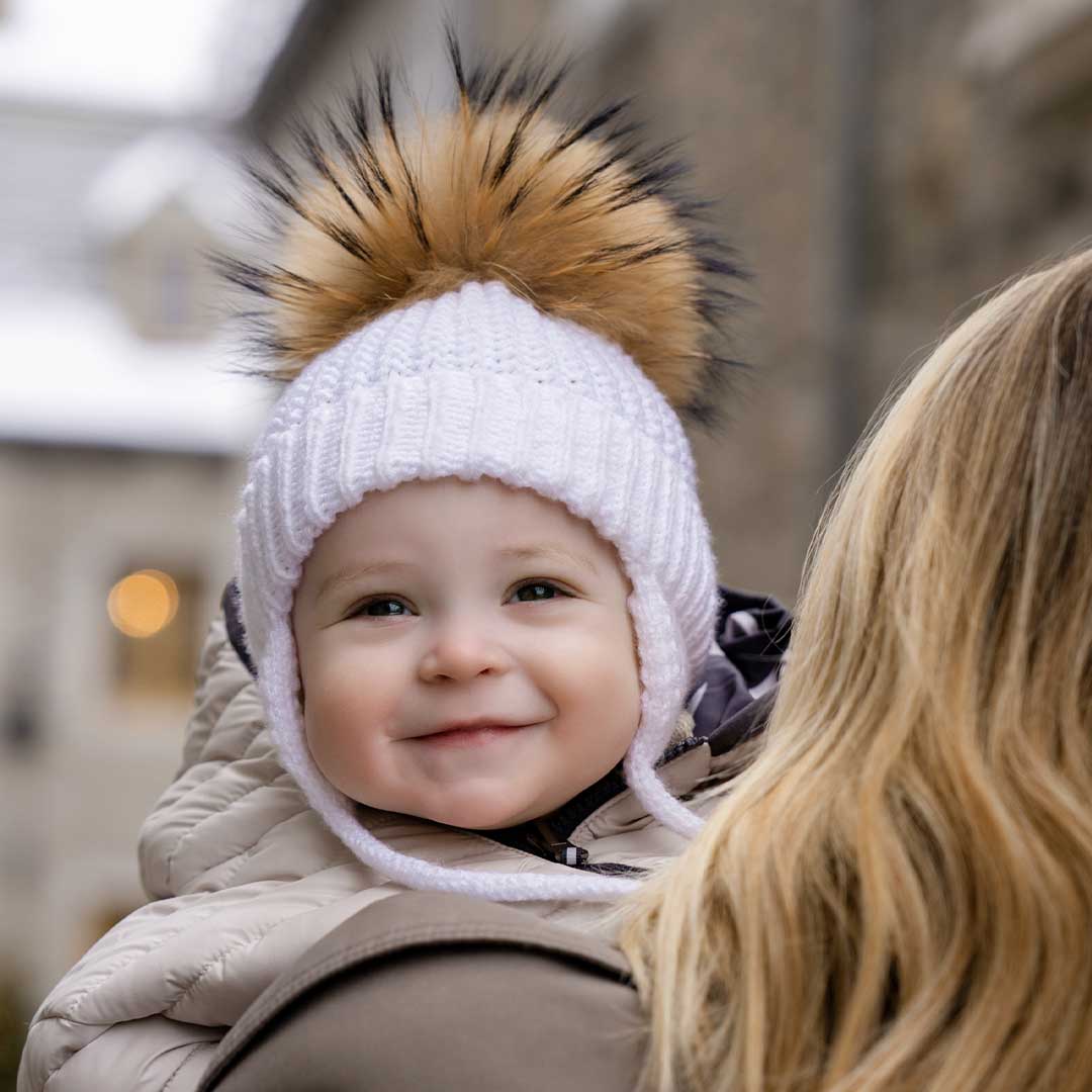 Ensemble tuque nordique pour bébé